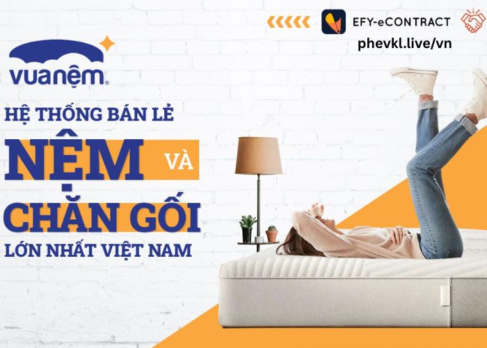 Vua Nệm: Hệ Thống Nệm & Chăn Ga Gối Đệm Lớn Nhất Việt Nam